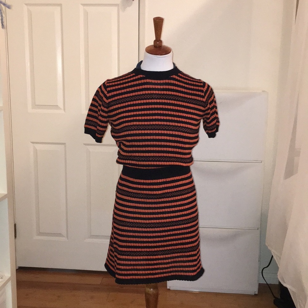 Missoni style Zara striped dress